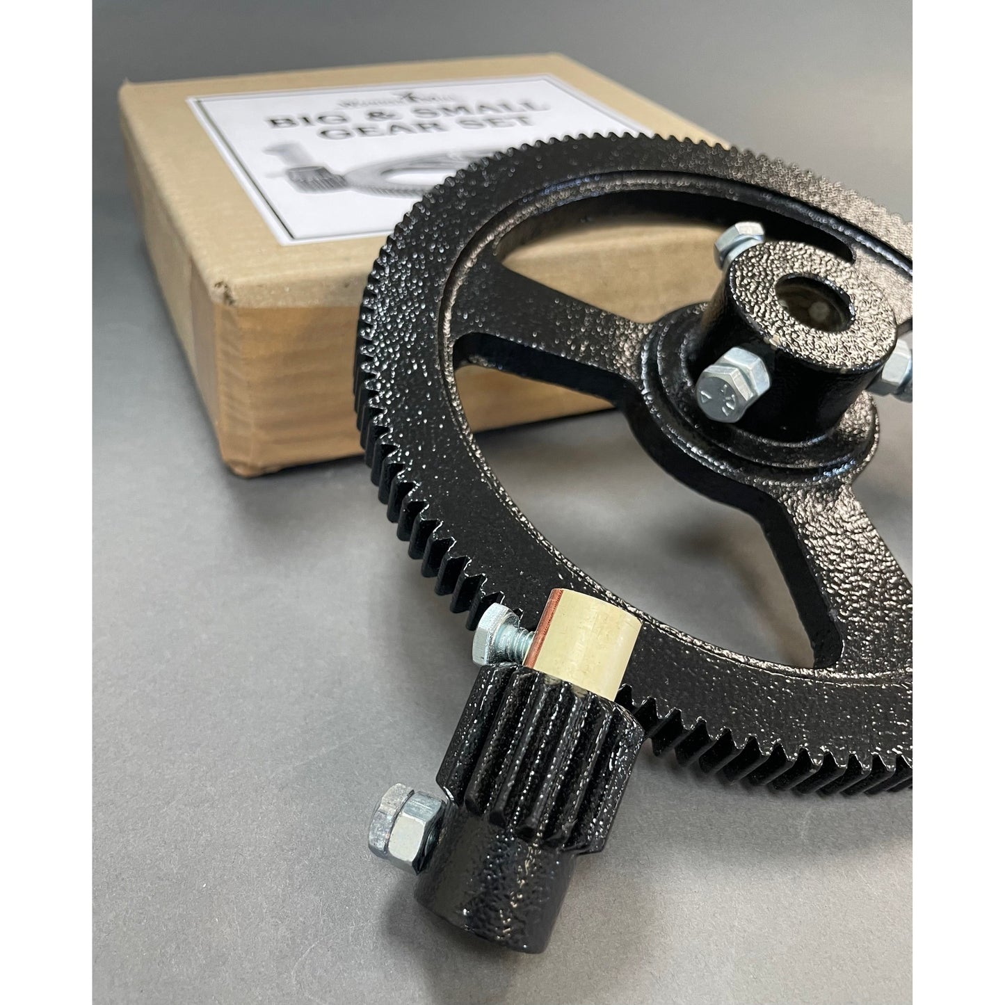 Wonder Mill Jr Big Pulley and Motor Gear