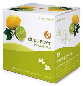 Adagio visibilTEA Citrus Green Tea in 4oz. Tin