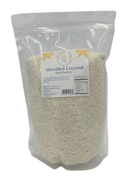 Organic Raw Coconut Flakes - 32oz Bag
