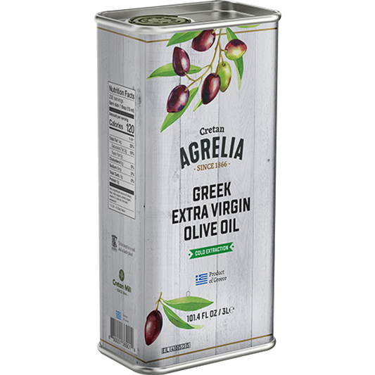 AGRELIA Extra Virgin Olive Oil 3L TIN
