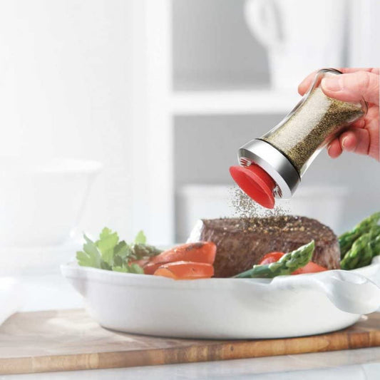 Pop Salt or Pepper Shaker  Red