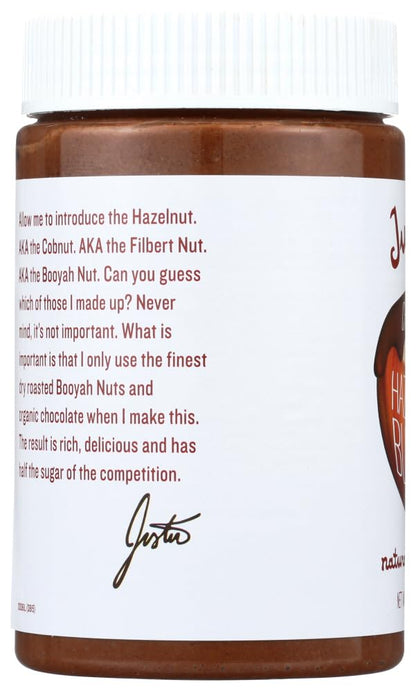 Justins Chocolate Hazelnut Butter Nt Wt 16oz
