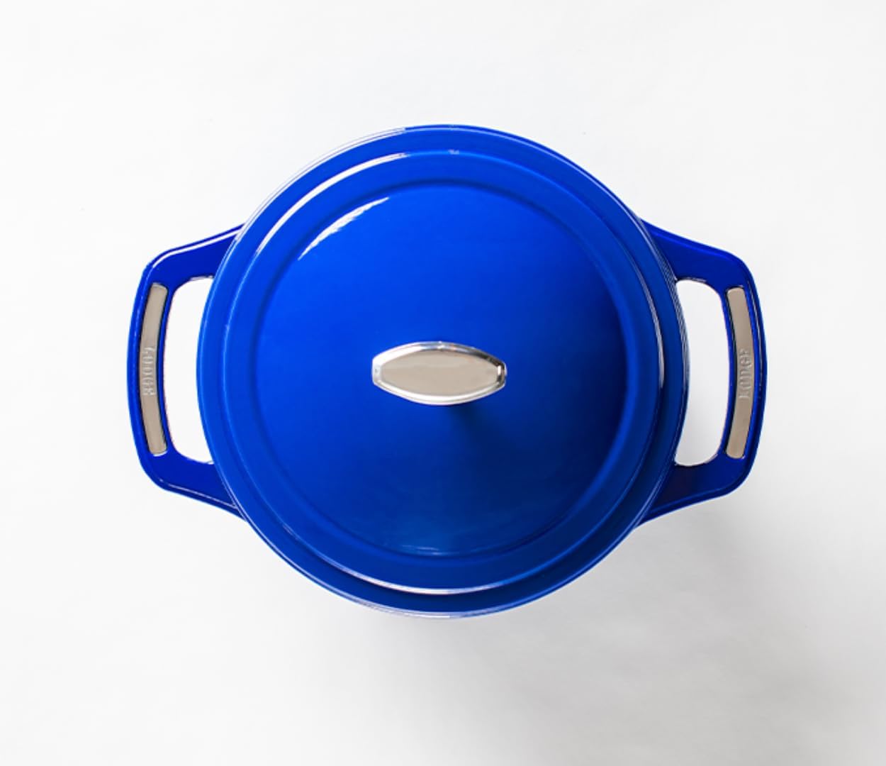 Lodge Enamel 4.5 qt. Dutch Oven - Blue Sailing