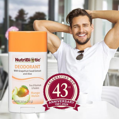 NutriBiotic Deodorant Mango Melon 2.6 oz.