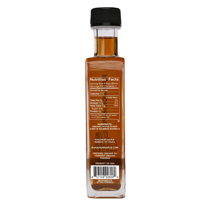 Bourbon Barrel - Aged Organic Maple Syrup 8.45 fl. oz. -250ml