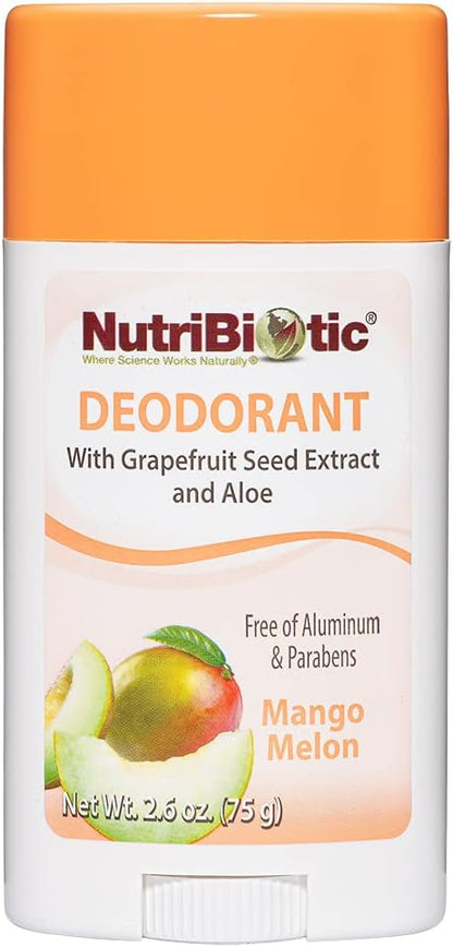 NutriBiotic Deodorant Mango Melon 2.6 oz.