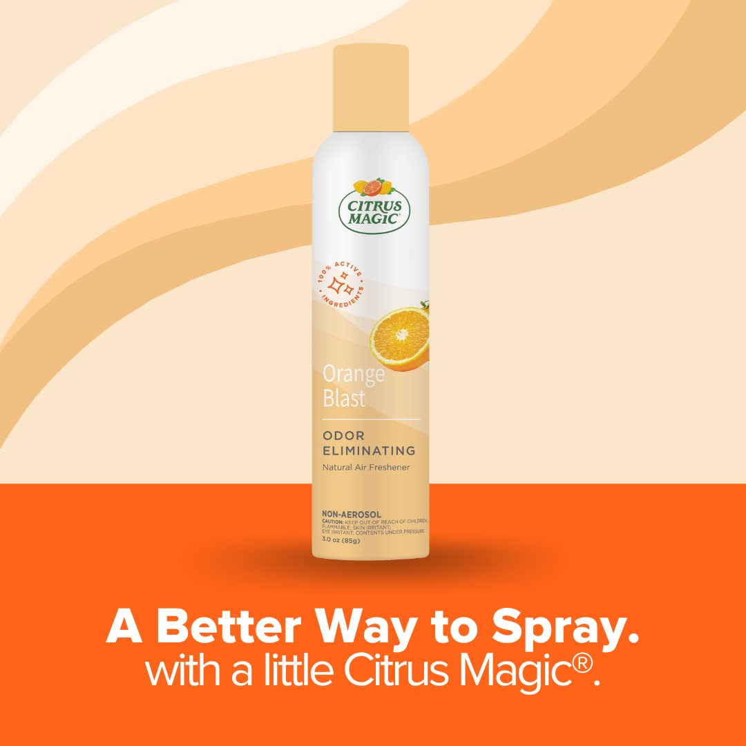 Citrus Magic Orange Air Freshener - 6 oz