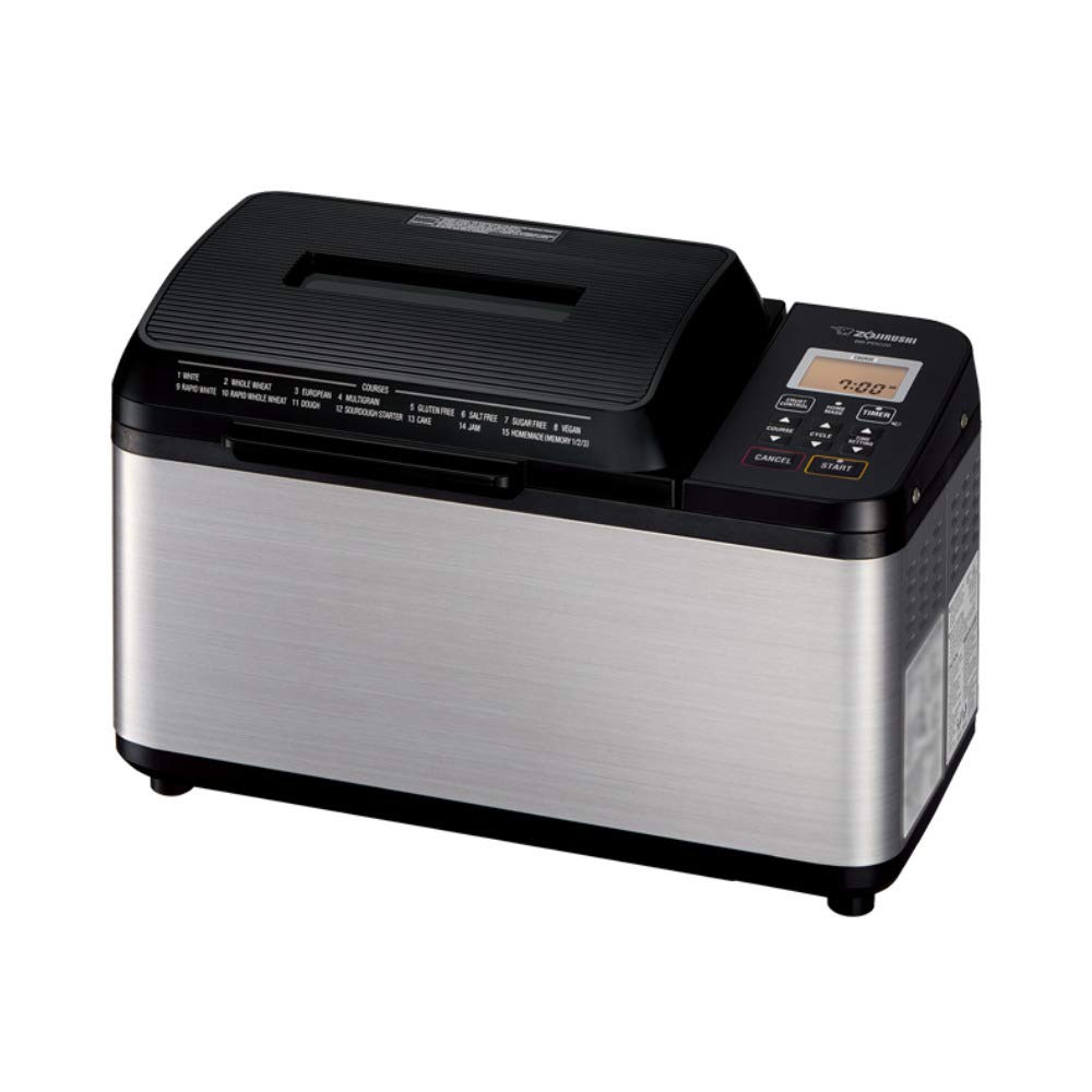 AutoBakery: Zojirushi 2 lb. Home Bread Maker Virtuoso PLUS BB-PDC20 BLACK