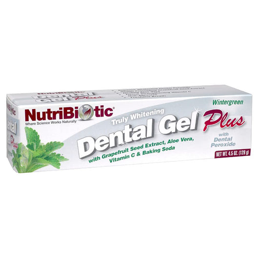 Nutribiotic Whitening Dental Gel Plus 4.5oz.