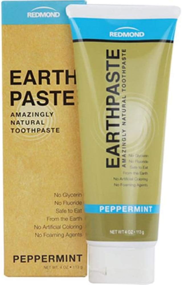 Redmond Earthpaste Peppermint NTWT 4oz