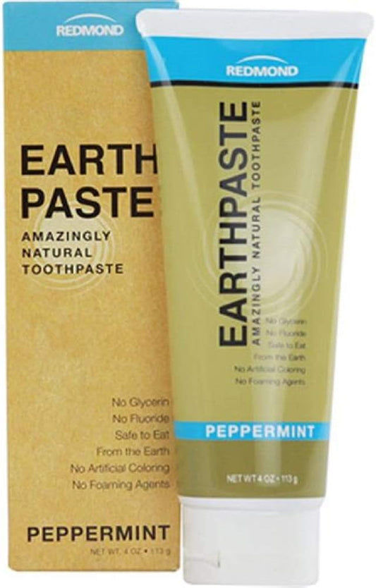 Redmond Earthpaste Peppermint NTWT 4oz