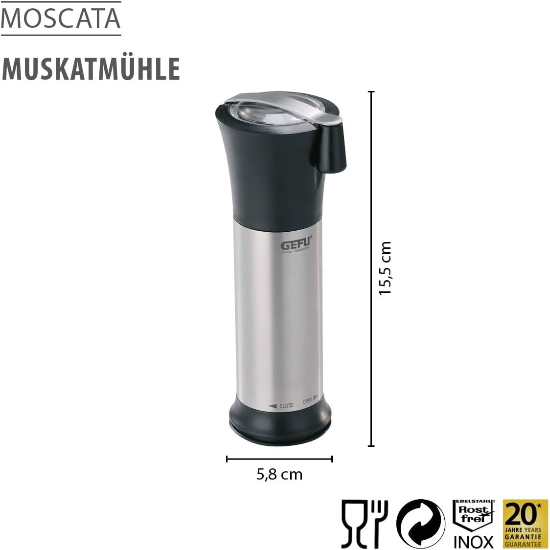 Gefu Nutmeg Mill