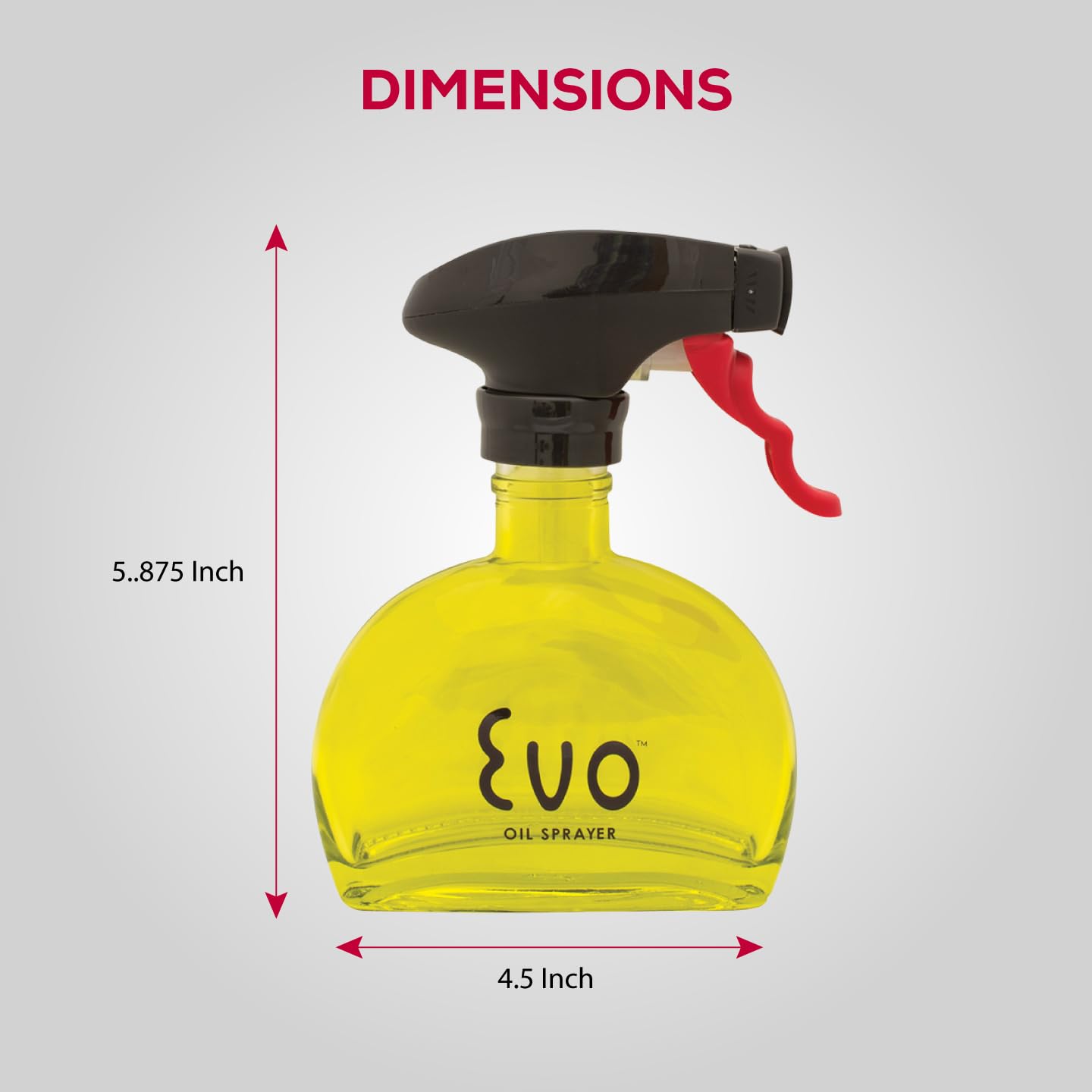EVO Small Glass Oil Sprayer 6 oz.