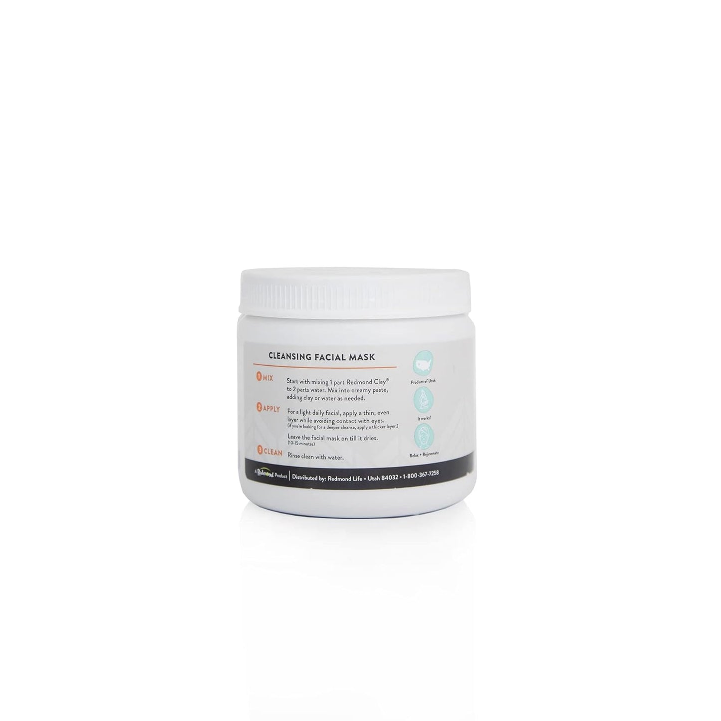 Redmond Clay 10 oz. Jar