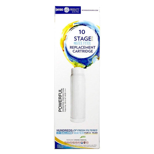 Premium 10 Stage Water Filter Replacement Cartridge