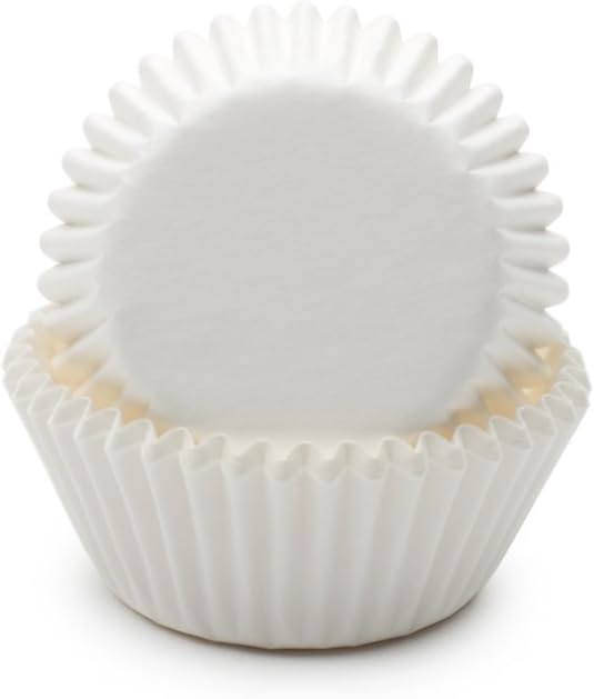 White Mini-Muffin Liners 75 per box