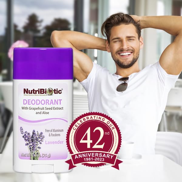 NutriBiotic Deodorant Lavender 2.6 oz.