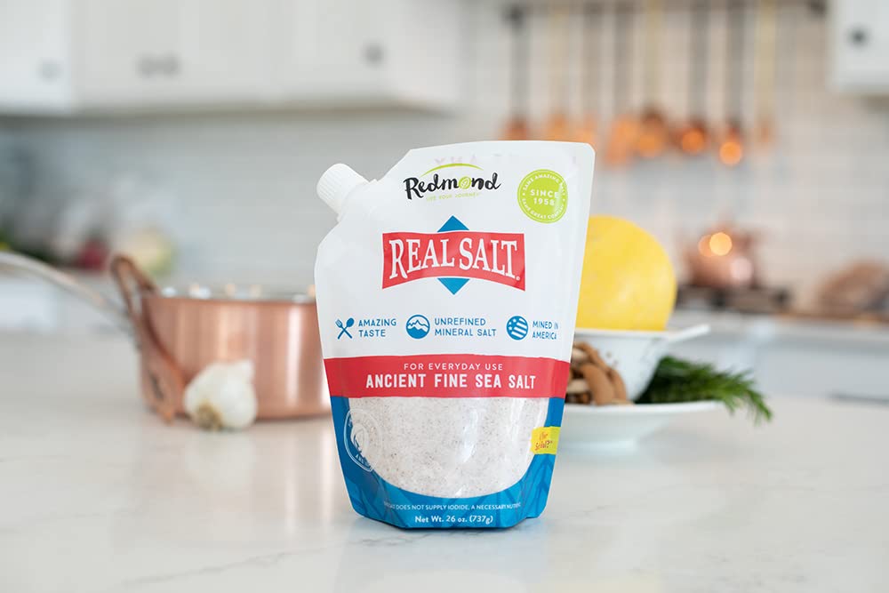 Real Salt-Natural Sea Salt 26 oz. bag
