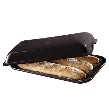 Emile Henry Baguette Baker - Charcoal