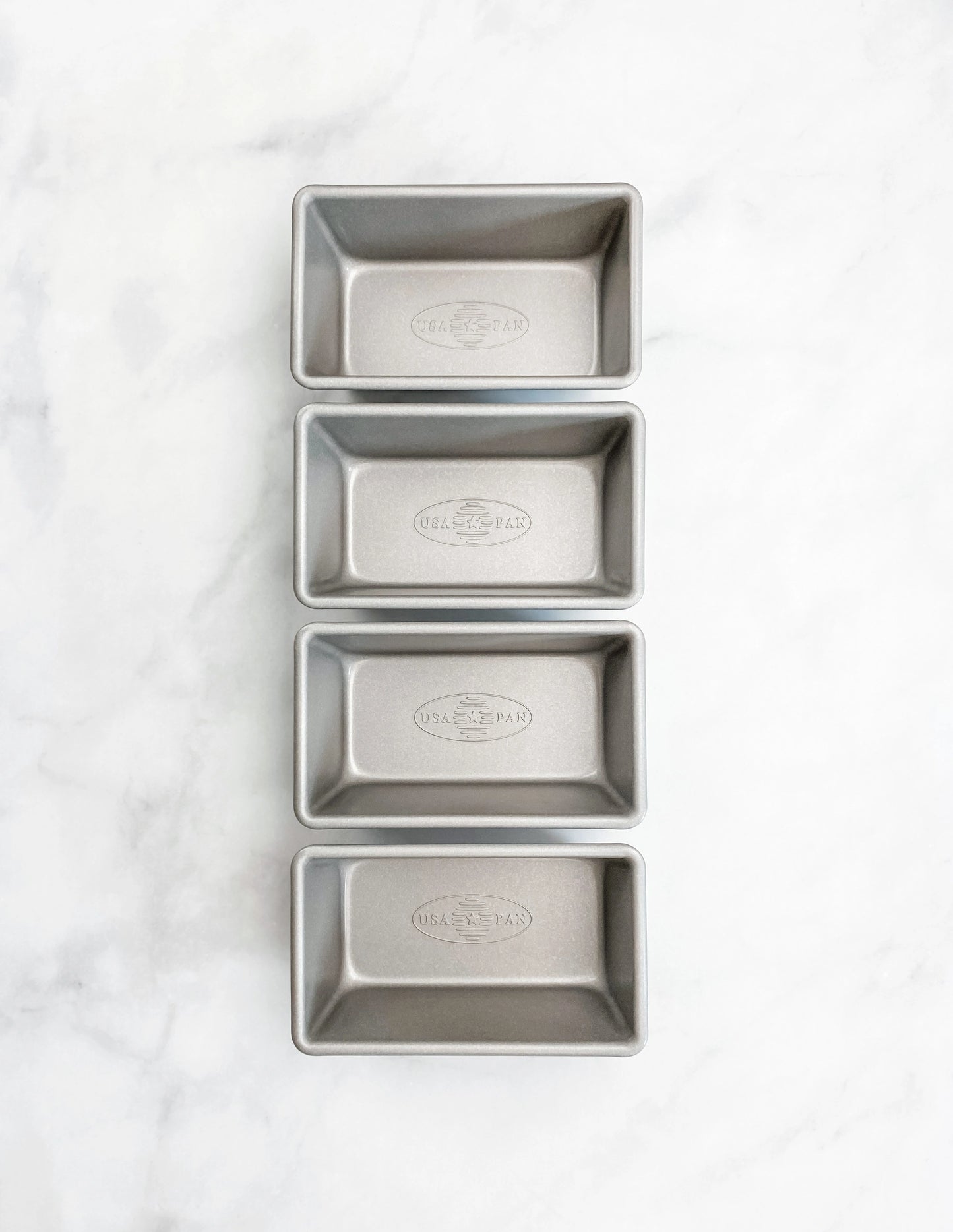 USA Pan Mini Loaf Set of 4 - 5.5in X 3in X 2.25in