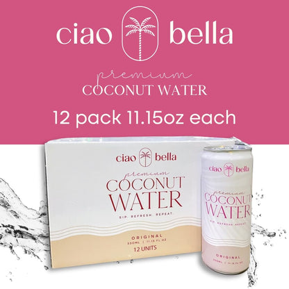 Ciao Bella Coconut Water Case of 12 (11.15 fl oz. each)