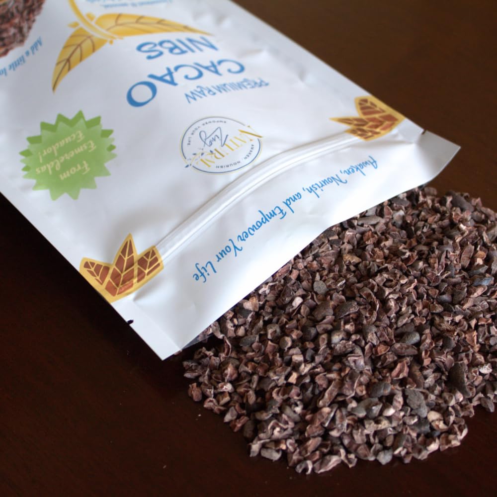 Cacao, Raw Organic Nibs 12oz.