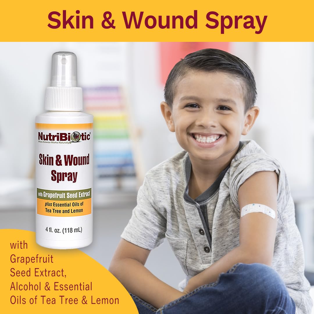 Nutribiotic Skin Wound Spray 4oz.