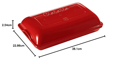 Emile Henry Ciabatta Baker - Burgundy
