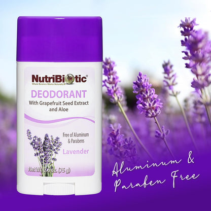 NutriBiotic Deodorant Lavender 2.6 oz.