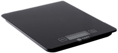 Pro Accurate Digital Glass Scale 15LB Black