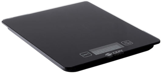 Pro Accurate Digital Glass Scale 15LB Black