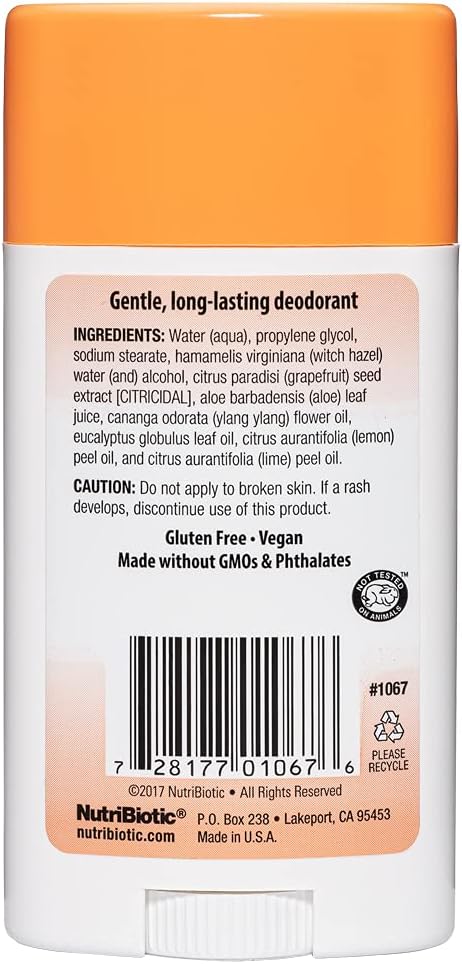 NutriBiotic Deodorant Mango Melon 2.6 oz.