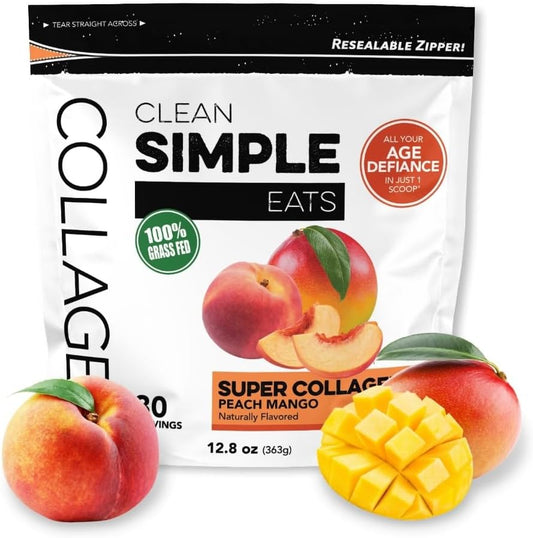 CSE - Peach-Mango- Super Collagen Mix - 30 serving bag