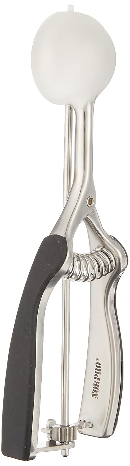 NorPro  2Tbsp/1oz/30ml/44mm  Stainless Steel Scoop