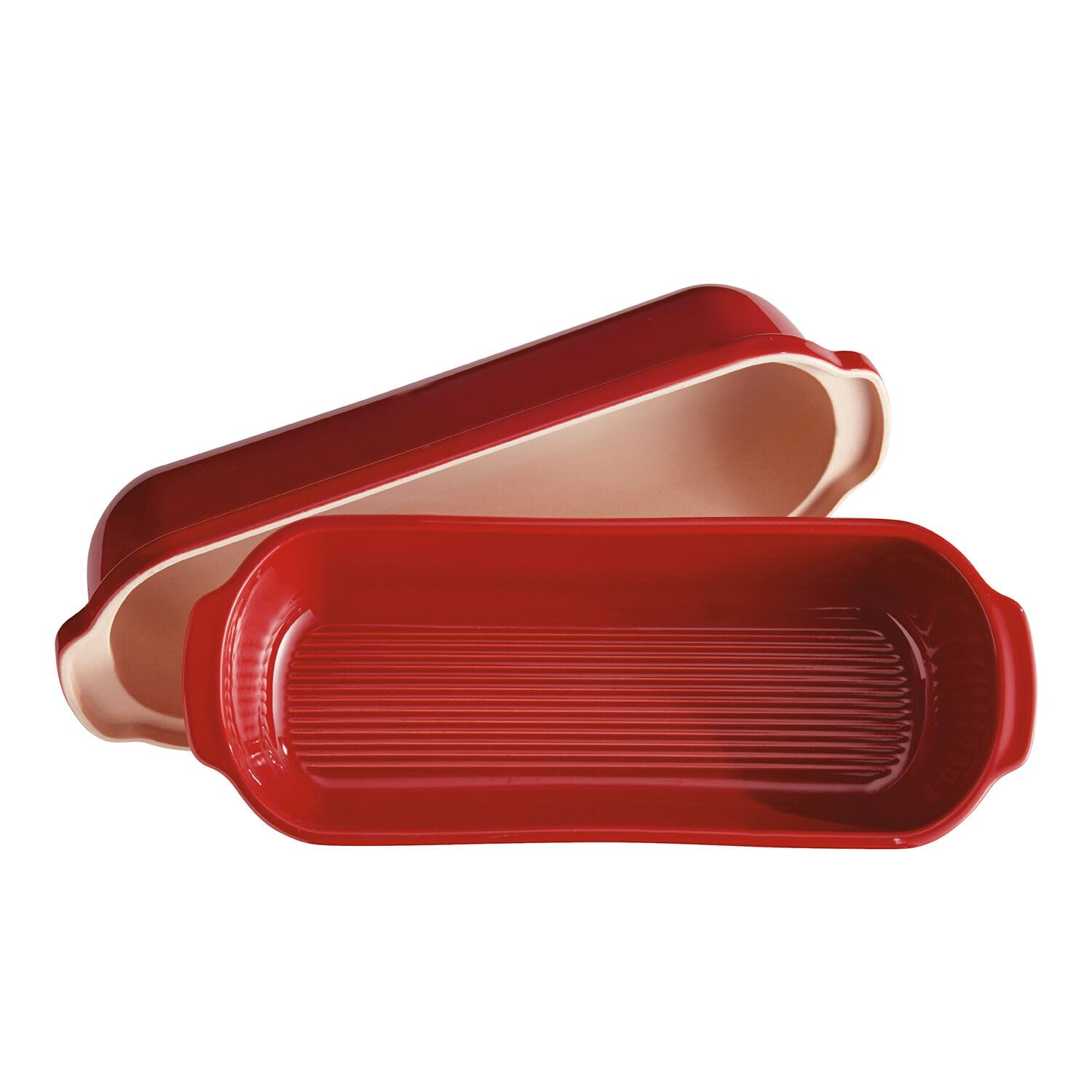 Emile Henry Large Bread Loaf Baker - Burgundy