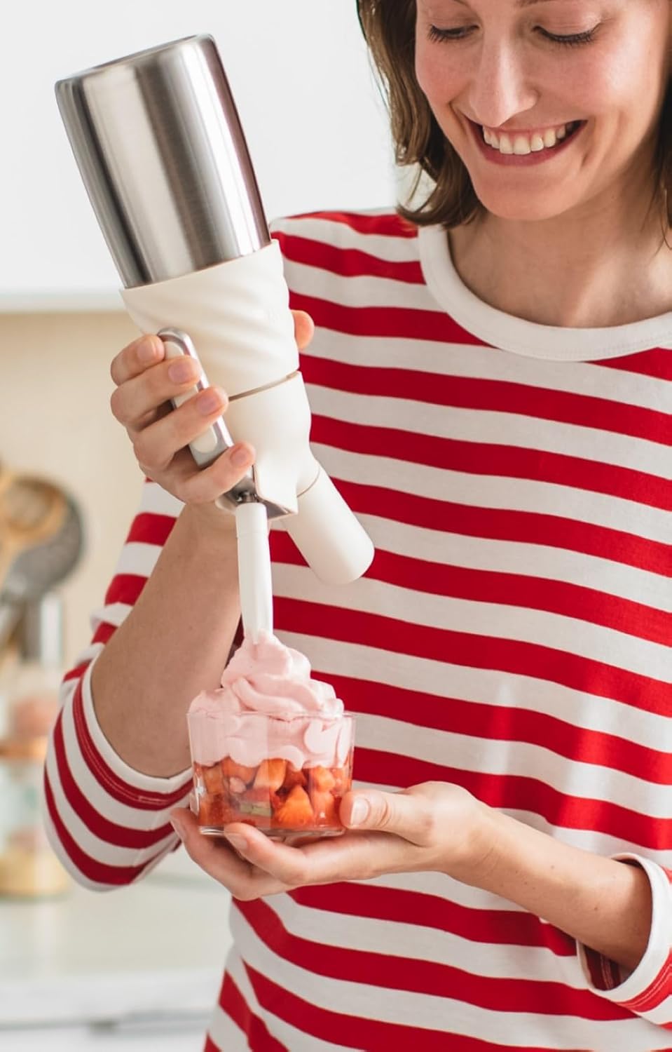 Eco Creative Whip Ivory - Pint Whip Cream Maker