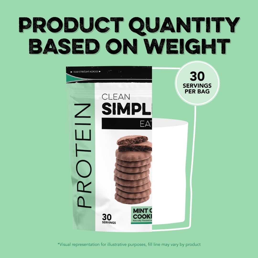 CSE - Mint Chocolate Cookie Protein Powder - 30 serving bag