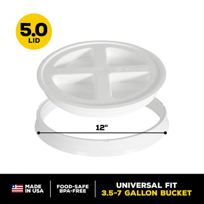 Gamma Seal Lid - White