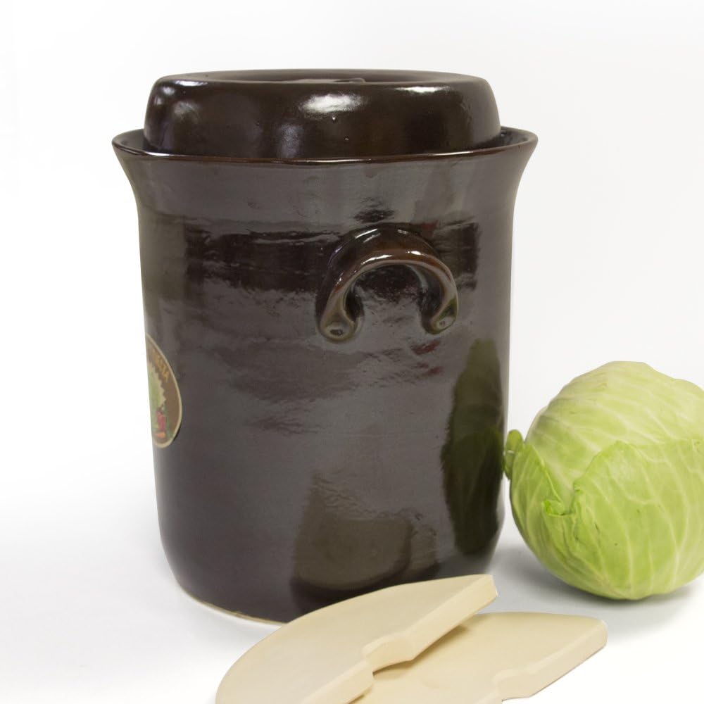 Fermentation Crock: Harvest Fiesta 10L with Weights