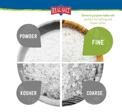 Real Salt-Natural Sea Salt 25 lb. Bag