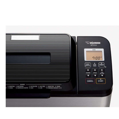 AutoBakery: Zojirushi 2 lb. Home Bread Maker Virtuoso PLUS BB-PDC20 BLACK
