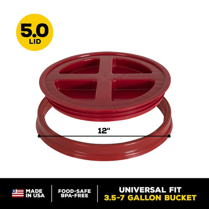 Gamma Seal Lid - Red