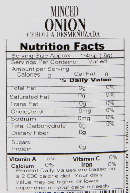 Minced Onion 14oz.