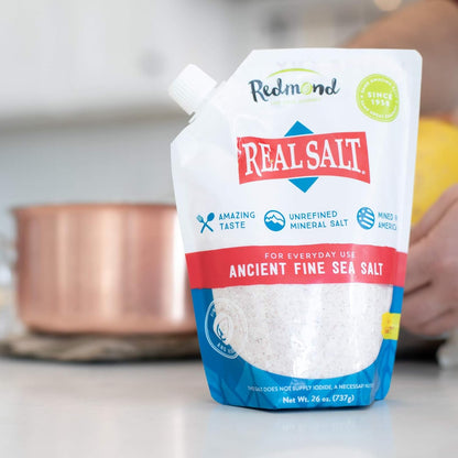 Real Salt-Natural Sea Salt 26 oz. bag