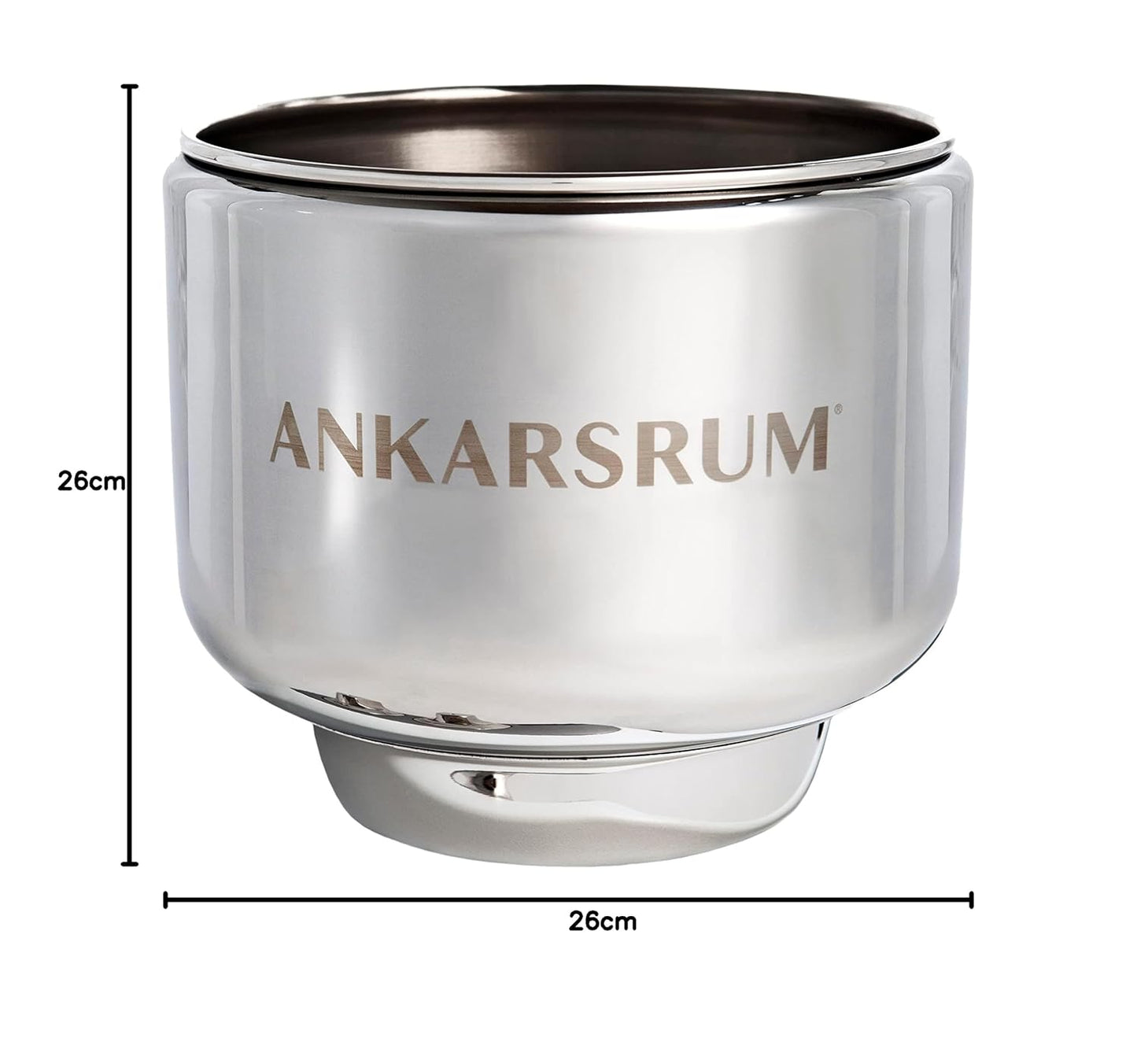 Ankarsrum Stainless Steel Bowl w/ Lid