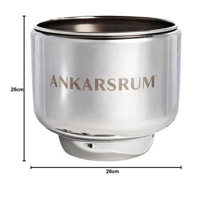 Ankarsrum Stainless Steel Bowl w/ Lid