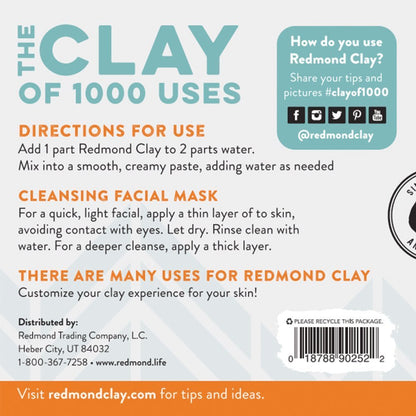 Redmond Clay 10 oz. Jar