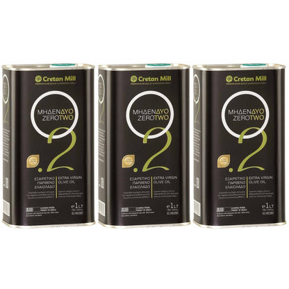 Cretan O2 Extra Virgin Olive Oil 3L TIN