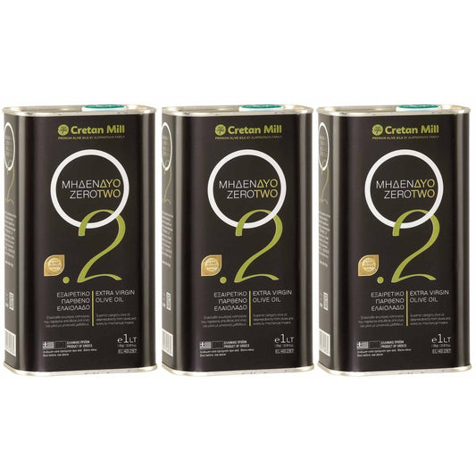Cretan O2 Extra Virgin Olive Oil 3L TIN