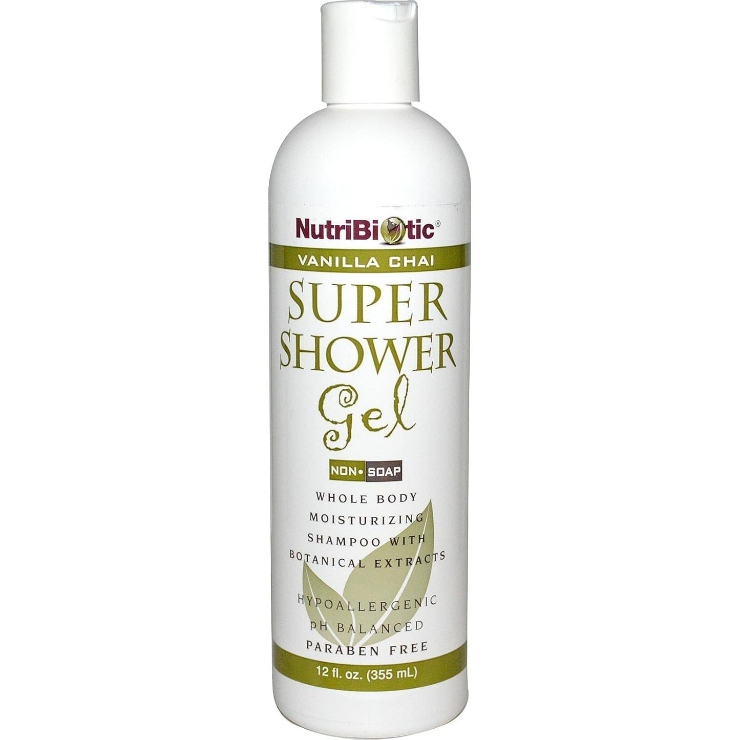 Nutribiotic Shower Gel, Vanilla Chai 12oz.